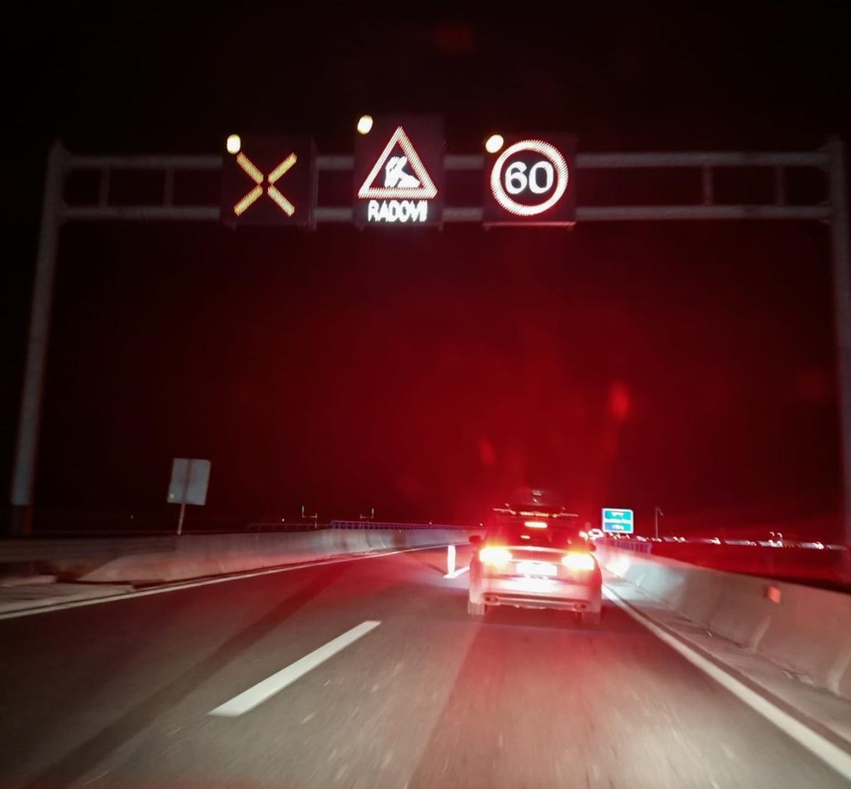 GUŽVE OPET DIO SVAKODNEVICE Počinju radovi na brzoj cesti, u nedjelju navečer se stvorila nepregledna kolona