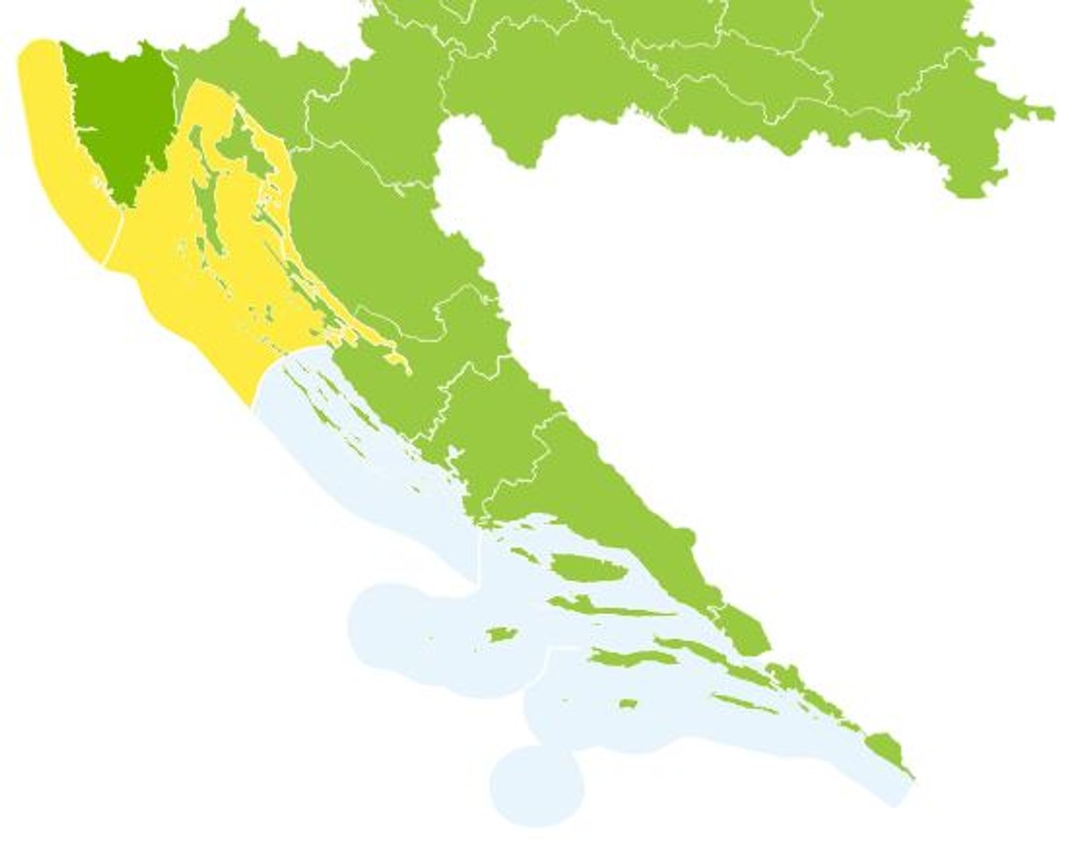 Evo kakvo nas vrijeme čeka za kraj radnog tjedna