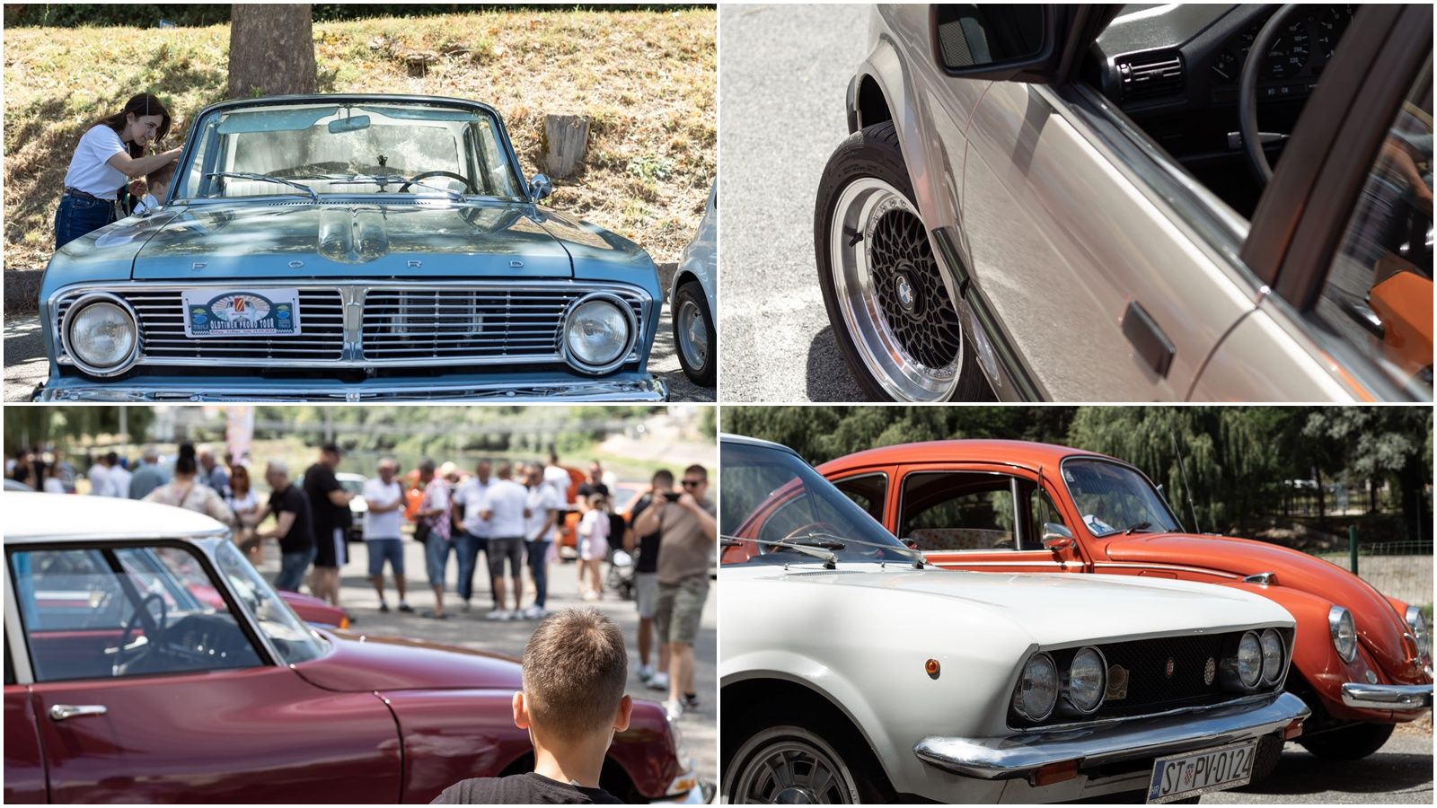 FOTOGALERIJA Posebnu pažnju u Trilju privukao automobil iz 1941. 
