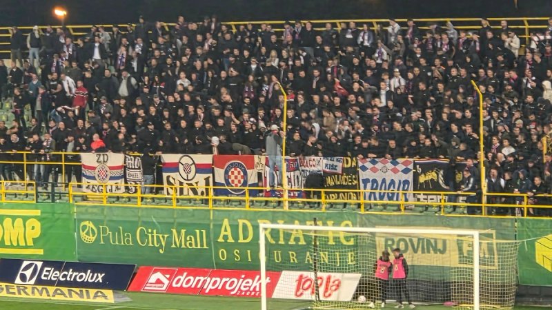 Torcida na Drosinu ušla tek u 15. minuti