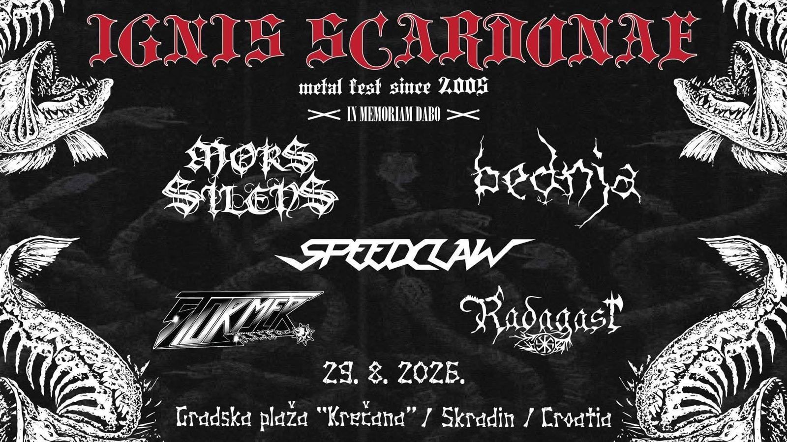 Rimska Scardona u znaku žestokog zvuka: Stiže novo izdanje Ignis Scardonae metal festa!