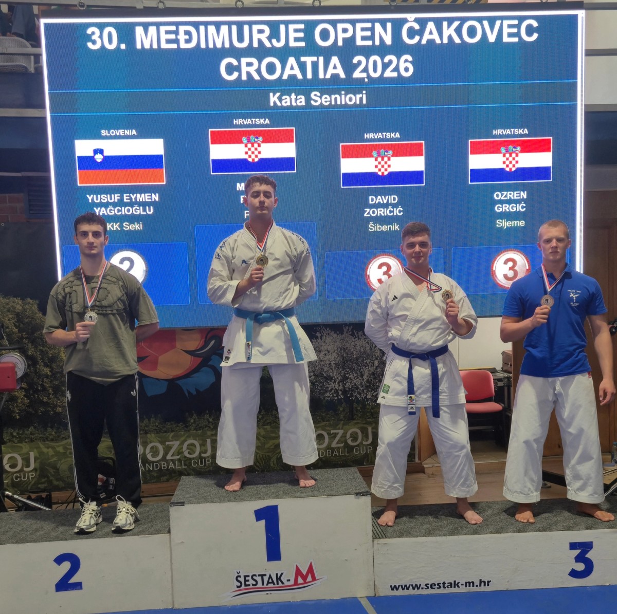 KARATE Seniorska bronca za Davida Zoričića!
