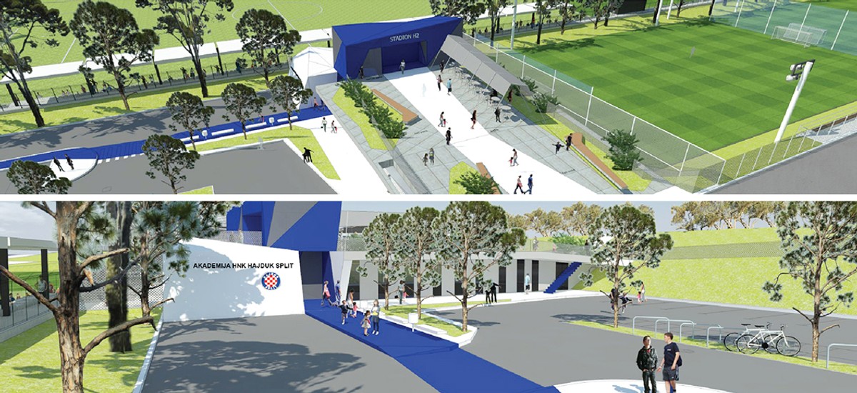 Hajduk sutra predstavlja projekt prvog proširenja Poljuda nakon 1979. godine