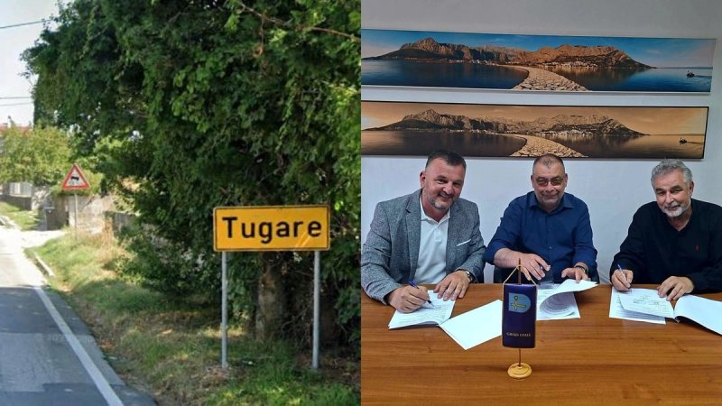 OMIŠ Potpisan sporazum za rekonstrukciju županijske ceste kroz Tugare