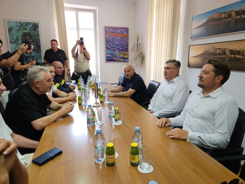 Milanović u Omišu