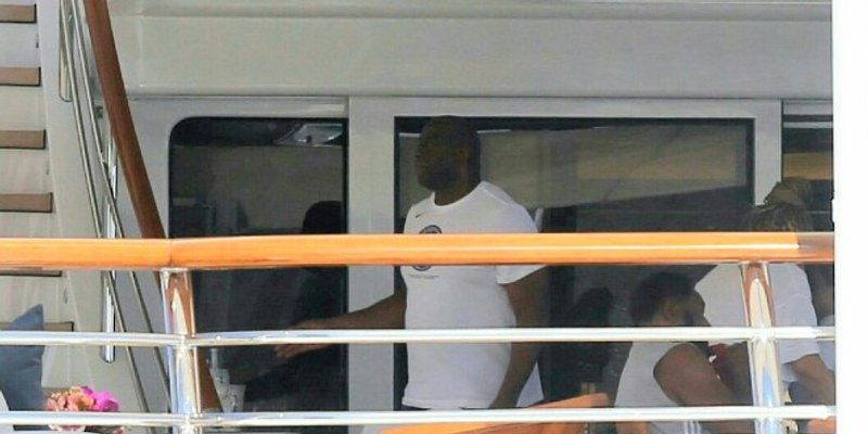 ZAPADNA OBALA Magic Johnson većinu dana proveo na jahti, tek je nekoliko puta 'provirio'