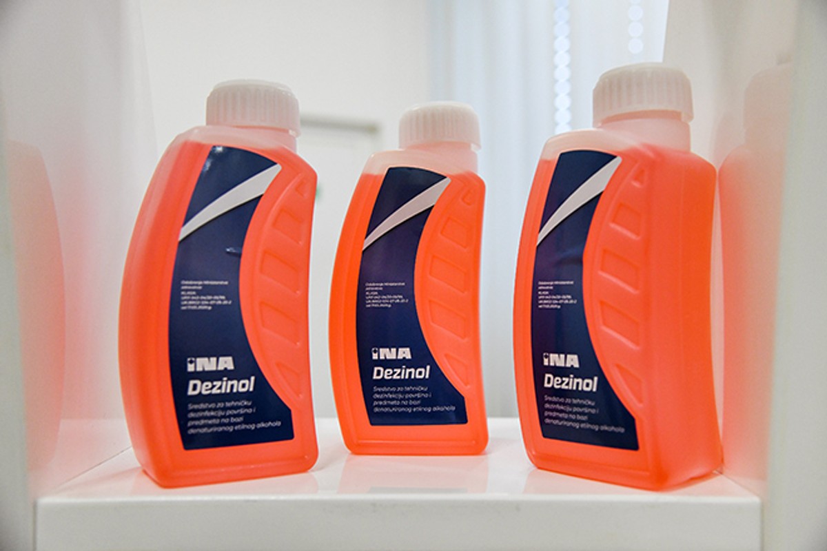 Za vrijeme koronavirusa INA Maziva razvila novi proizvod 