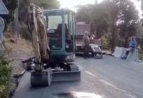 VIDEO Zid napokon saniran, ali radovi opet kasne: Izvođač je sada probio vodovodnu cijev
