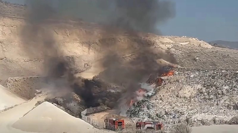 VIDEO Gori deponij u Planom, sumnja se na bengalku