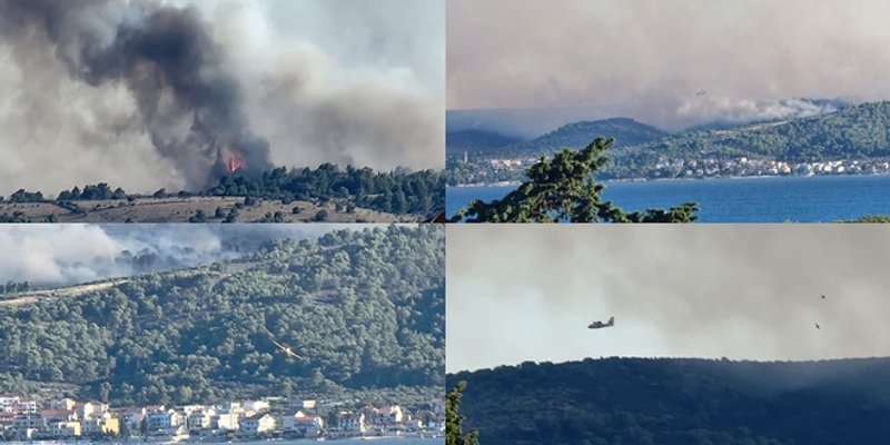 Policija zatvorila cestu prema Žednom, zračna luka Resnik normalno funkcionira