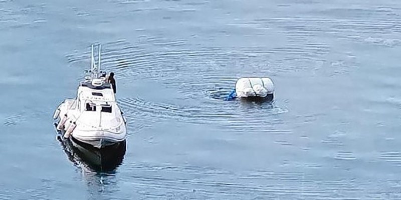 VIDEO Policija objavila snimke tegljenja mine iz riječke luke