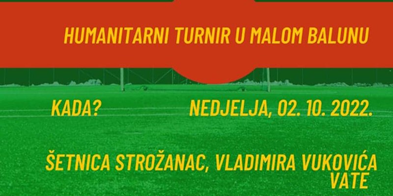 HUMANITARNI KARAKTER Prijavite se za turnir u malome balunu na pijesku