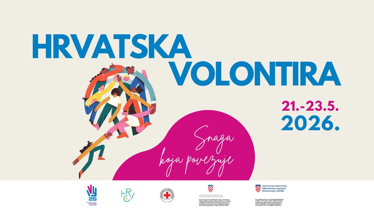 HRVATSKA VOLONTIRA 'Volontiranje doprinosi ekonomskoj i društvenoj stabilnosti, jača otpornost zajednica'