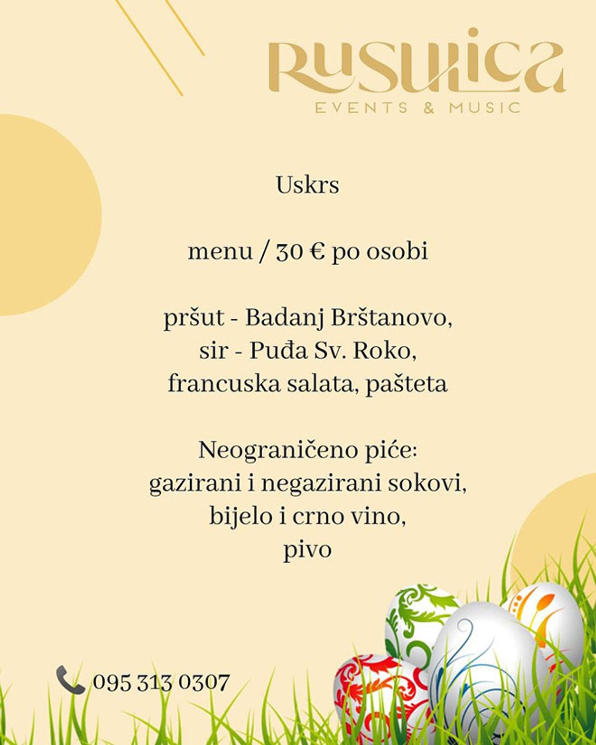 RUSULICA ČASTI Vrijeme je za veselje!