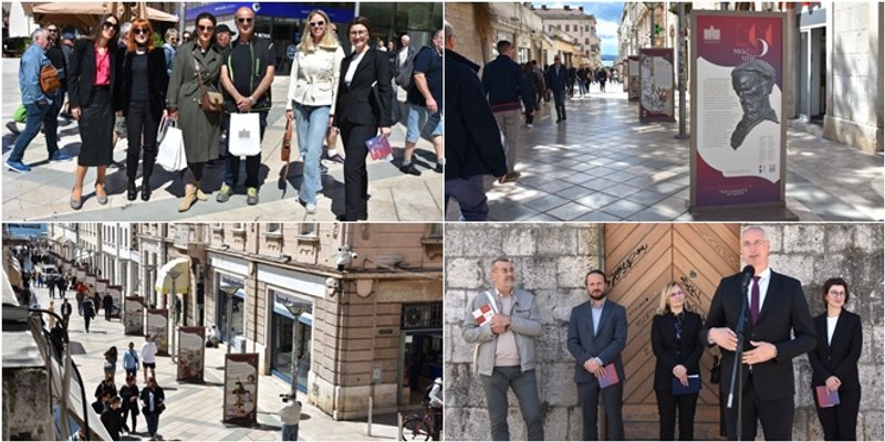 FOTOGALERIJA Otvorena izložba 'Marko Marulić i Split - zajedničkih 500 godina'
