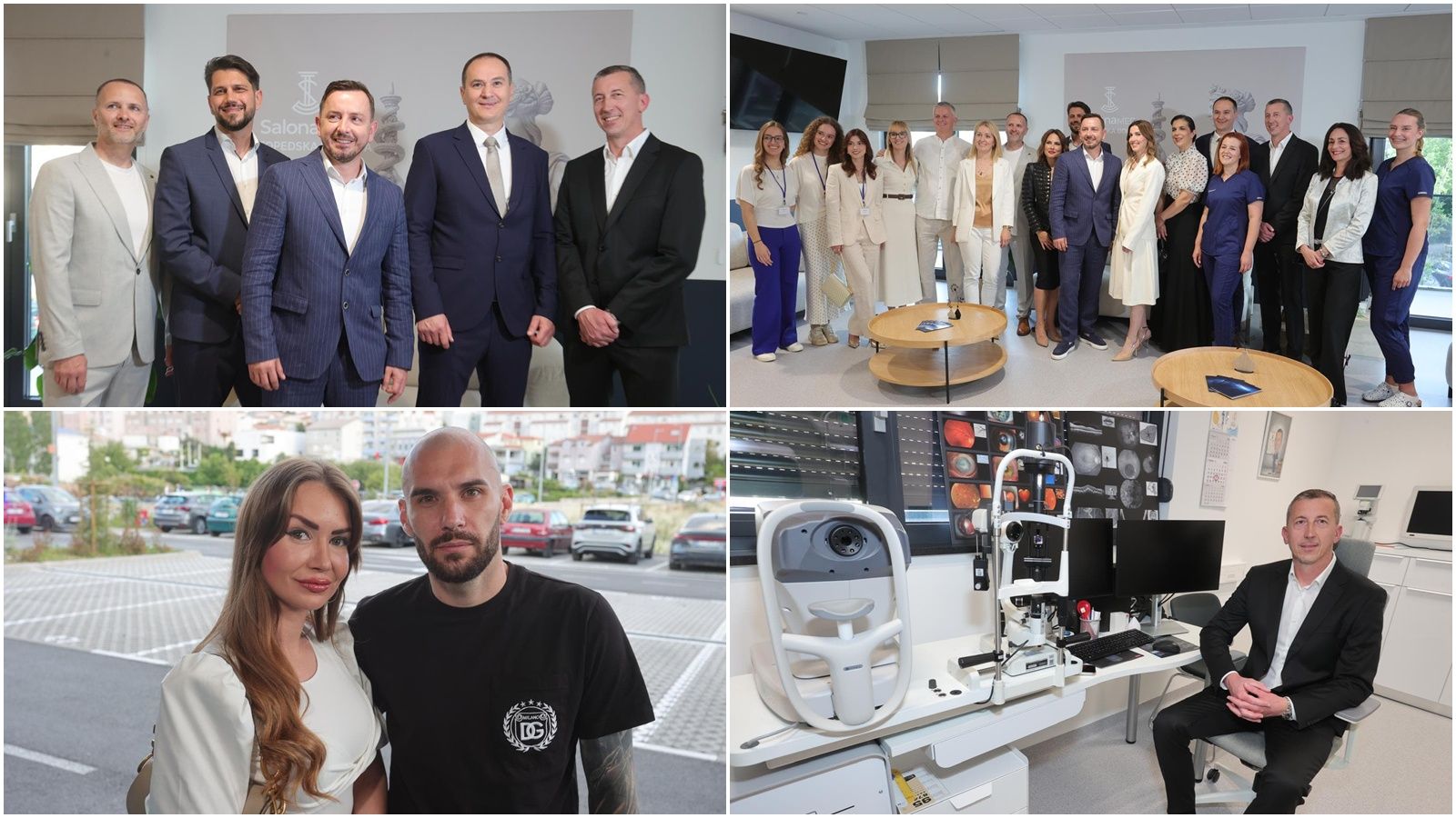 FOTOGALERIJA SalonaMED svečano otvoren u Solinu. Najveća privatna bolnica u Dalmaciji privukla brojne uzvanike 