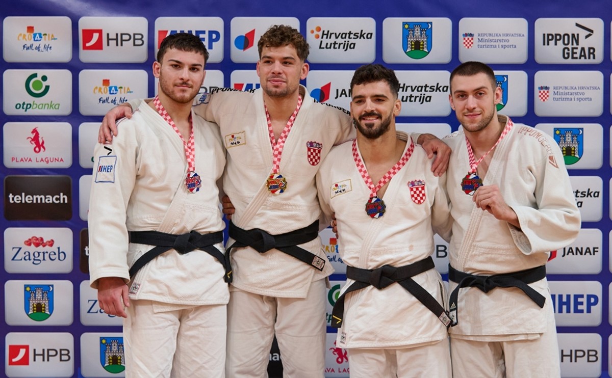 JUDO Cvjetko i Družeta potvrdili status favorita na Prvenstvu Hrvatske
