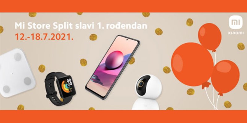 Xiaomi slavi prvi rođendan Mi Storea u Splitu
