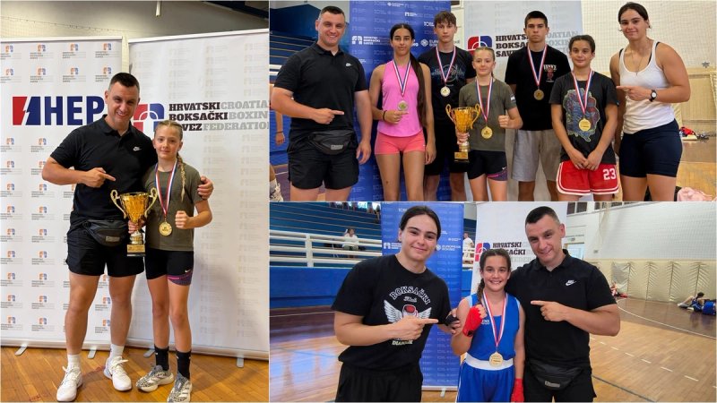 BK Ares Diabolik ostvario povijesni uspjeh: Dvije prvakinje Hrvatske, pehar za najbolju boksačicu i pet državnih medalja