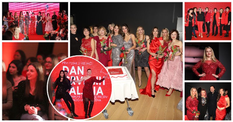 FOTO Dan crvenih haljina u Splitu