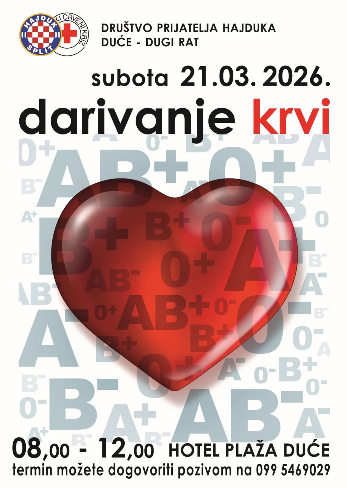 Dobrovoljno darivanje krvi u Dućama