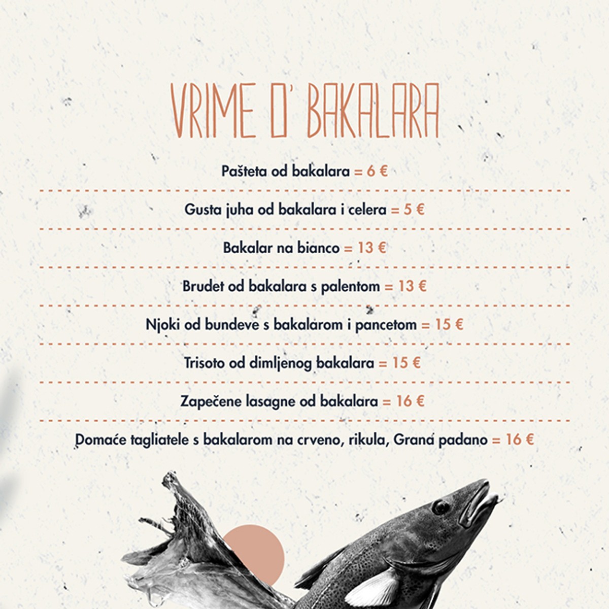 Prosinac u Kadeni 'zove' na bakalar