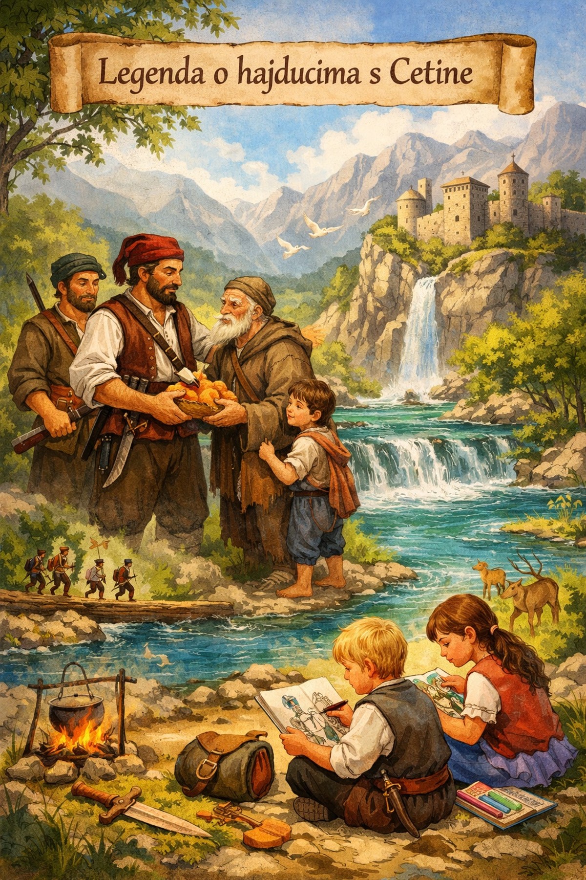 UDRUGA ANA Legenda o hajducima s Cetine - hrabrim i pravednim čuvarima ljudi i prirode