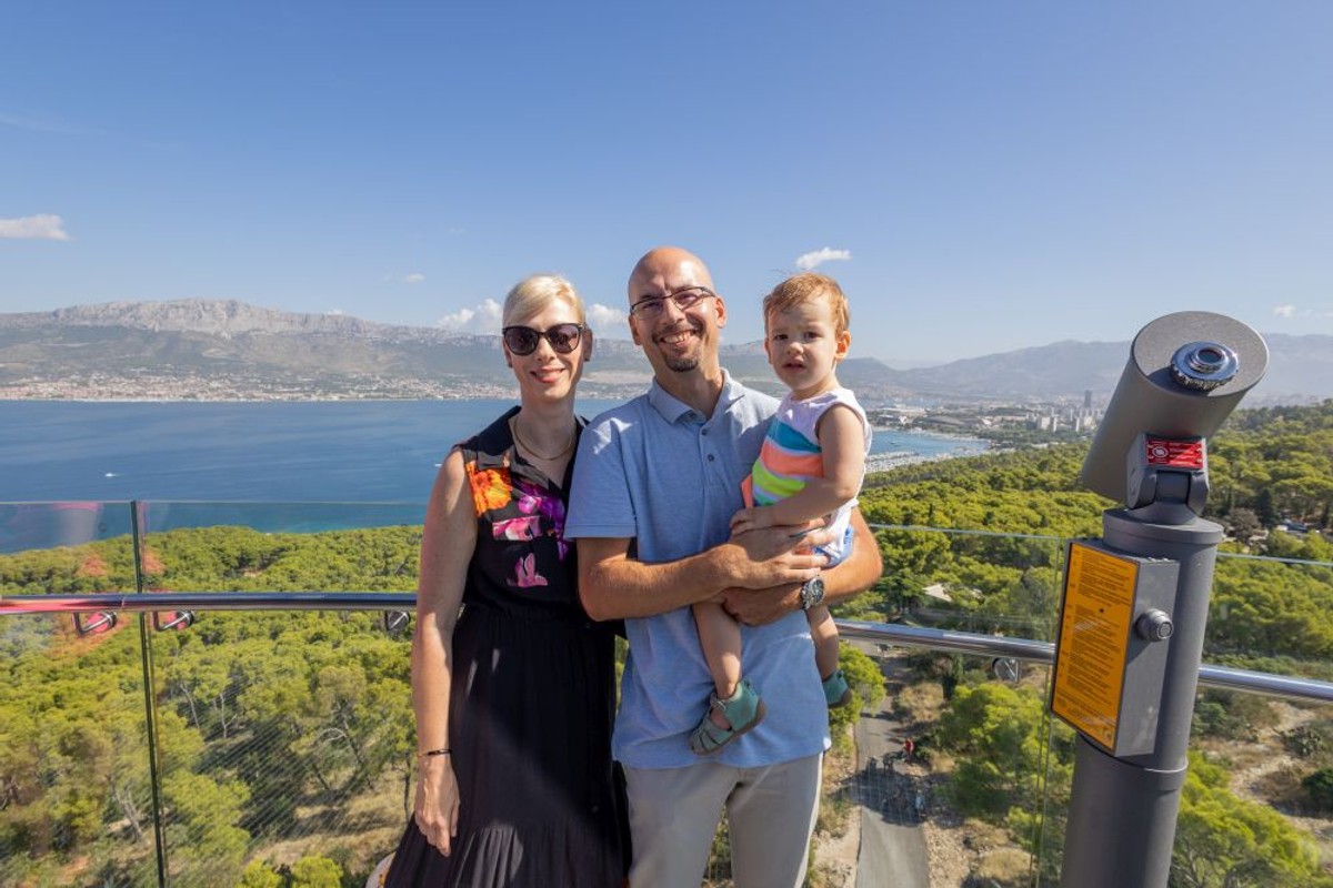 Nova promatračnica na Marjanu | foto: Bogdan Klarić