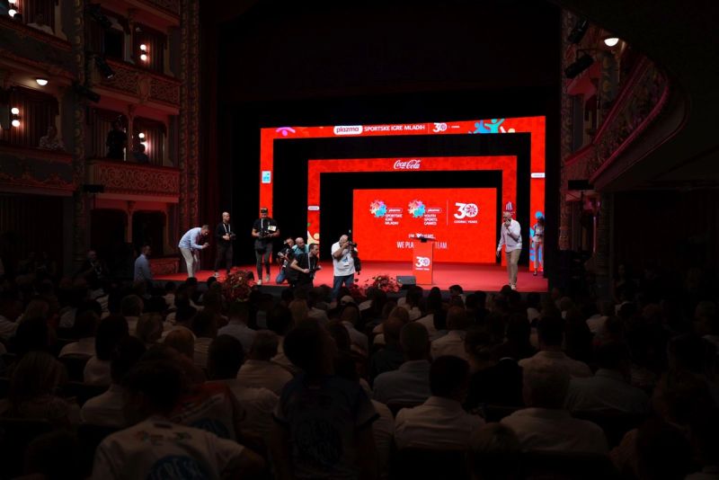 FOTOGALERIJA: U splitskom HNK-u svečano obilježena 30. sezona Plazma Sportskih igara mladih