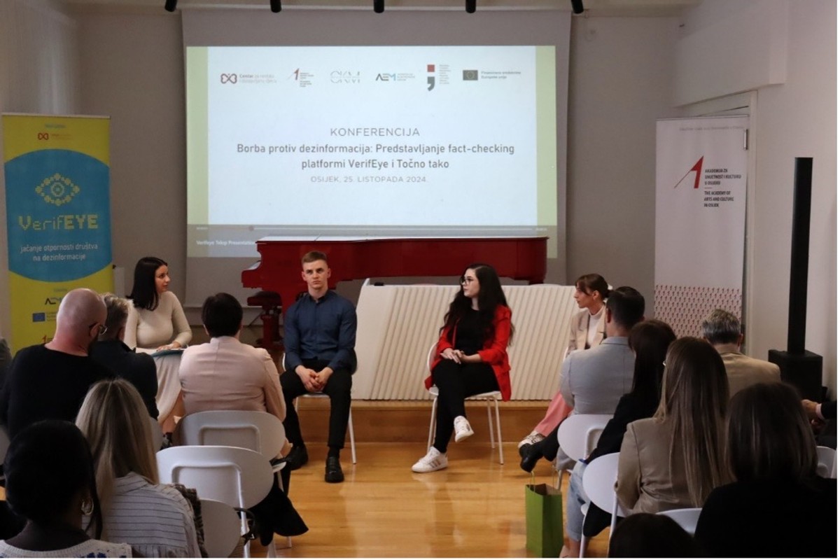 VerifEye - Projekt koji uči mlade kako prepoznati lažne vijesti