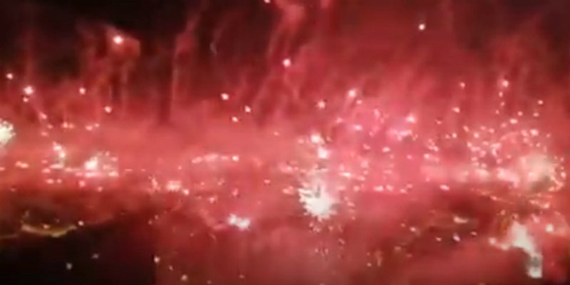 Gorjele su baklje i na Brdima