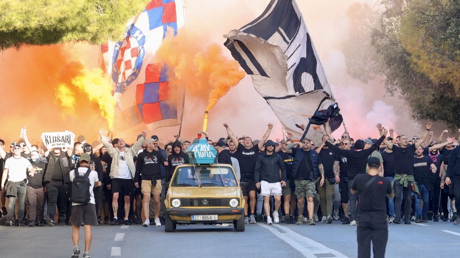 POLICIJA NAKON TORCIDINOG KORTEA: Zabilježeni su povici s elementima kažnjivog sadržaja