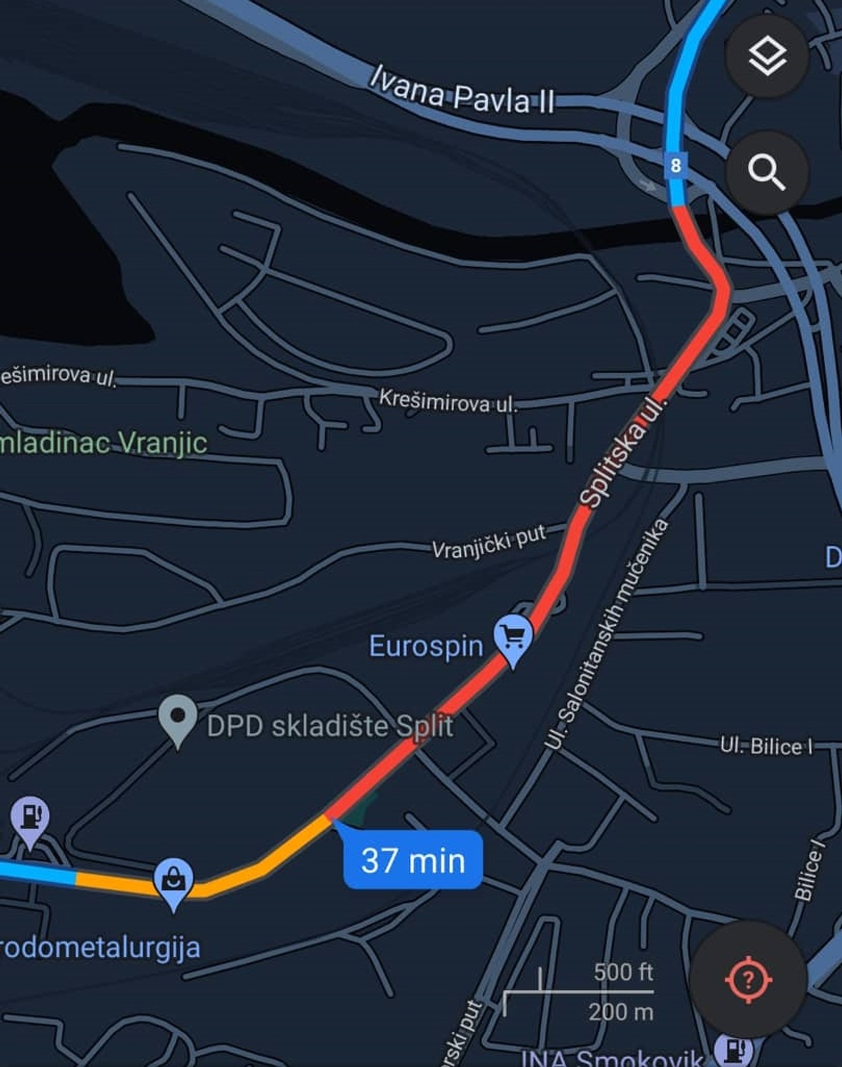 'DUGE CIJEVI' PRETRESAJU AUTOMOBILE U tijeku potraga za vozačem koji je pregazio policajca