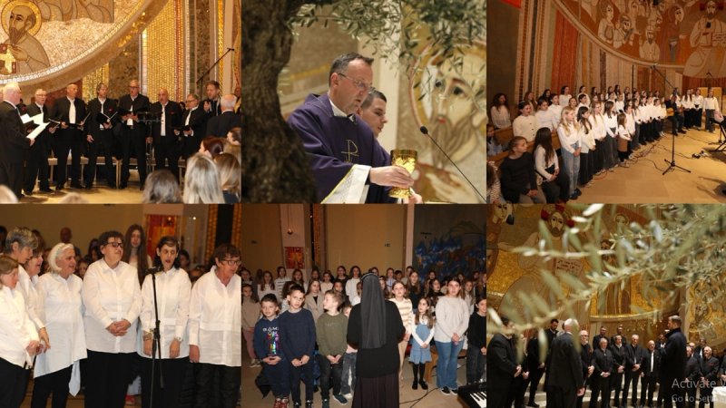 'SAMO LJUBAV OSTAJE' U crkvi sv. Obitelji u Solinu održan korizmeni koncert i križni put