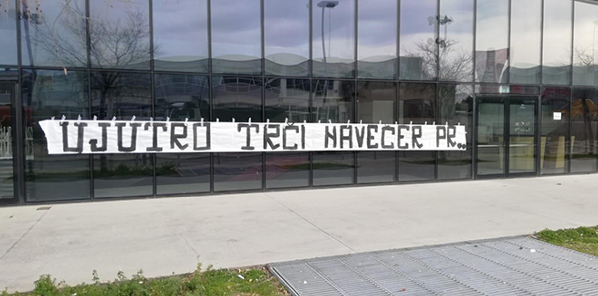 SPLITSKI ĐIR Poruke osvanule na ruti maratona