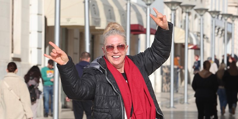 FOTOGALERIJA Zima, sunce i dobre vibre na splitskoj Rivi