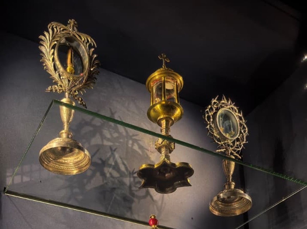 Znate li gdje se čuvaju relikvije povezane s Kristovom mukom?