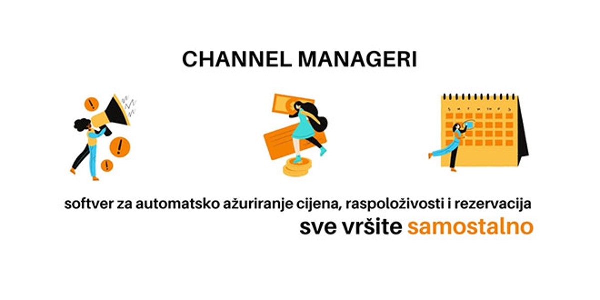 Saznajte koje su razlike između turističke agencije Adriagate i Channel managera
