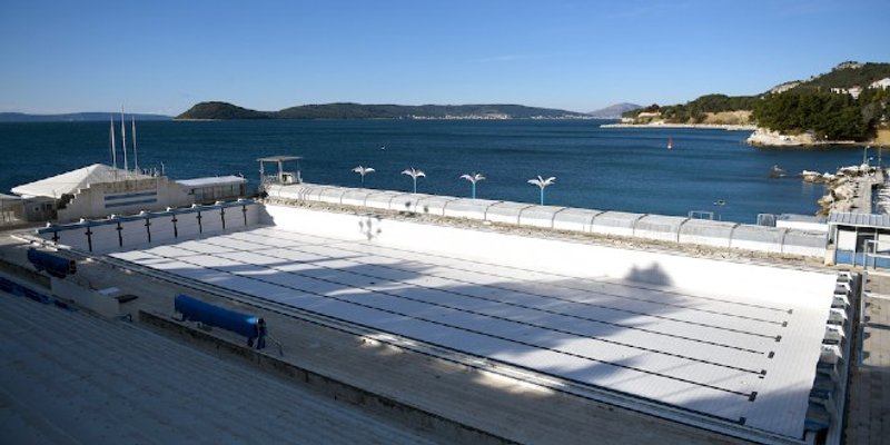 RADOVI NA ZVONČACU Natkriva se otvoreni bazen