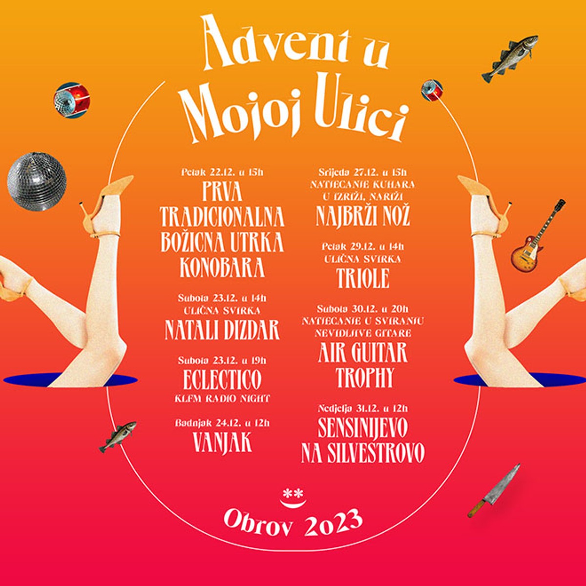 Još jedan najluđi vikend u Obrovu na 'Adventu moje ulice'