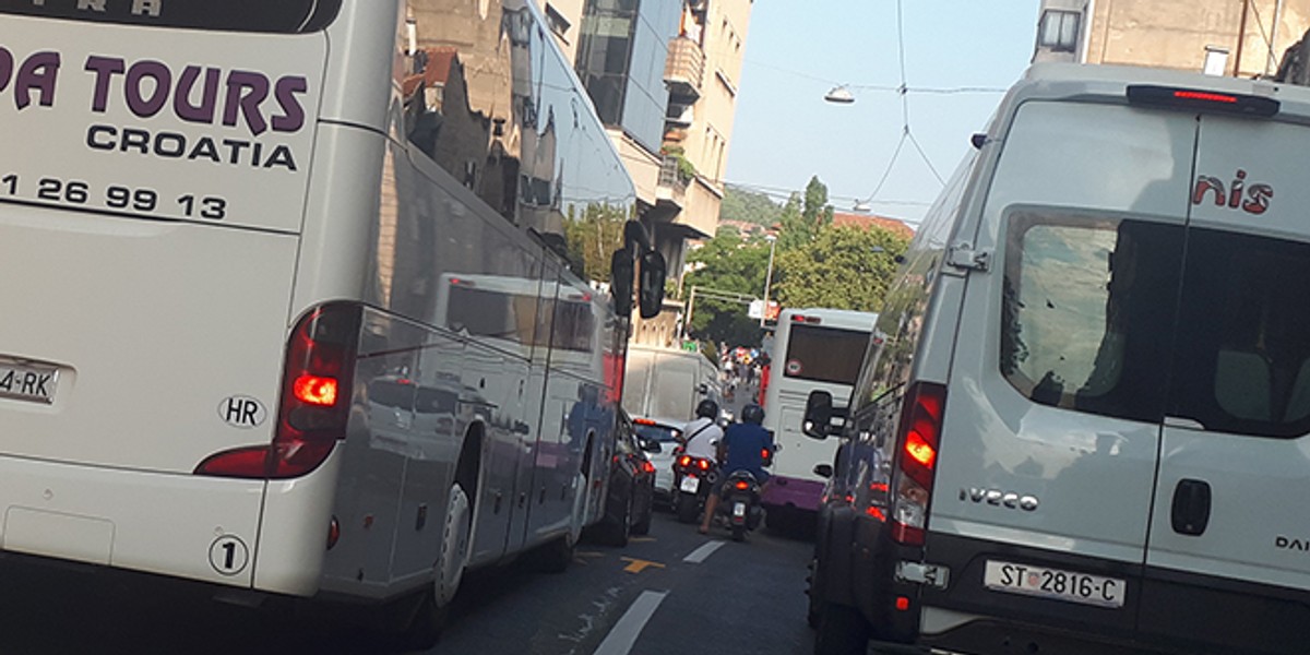 UŽIVO Popodne kroz Zvonimirovu ulicu nema gužve