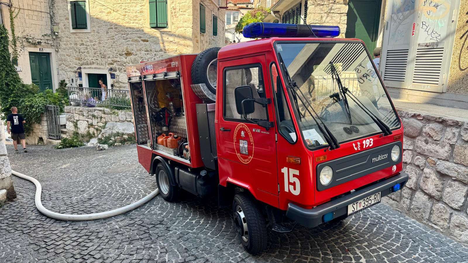 Vatrogasci dojurili na intervenciju u centar Splita