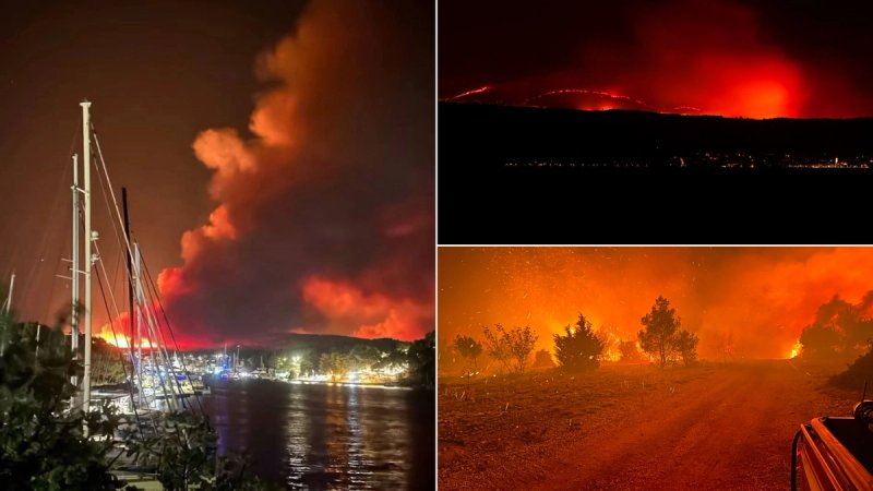 PROGUTAO JE NAJMANJE 5.000 HEKTARA Golemi požar na Braču još uvijek nije službeno proglašen ugašenim