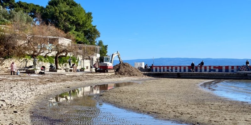 FOTOGALERIJA Bačvice zasjale nakon čišćenja