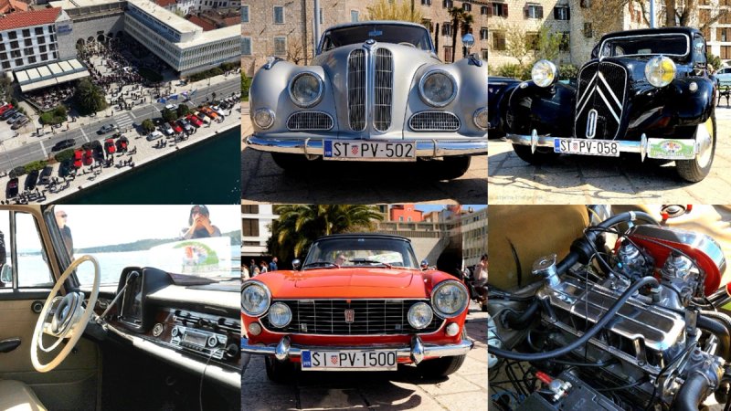 Oldtimer auto moto Klub Šibenik i Oldtimer Promo Tour na Uskrsni ponedjeljak organizirali izložbu