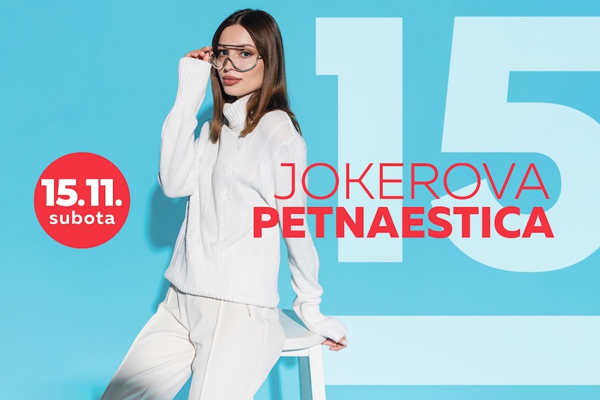 Vikend u Jokeru u znaku Petnaestice, knjiga i popusta!