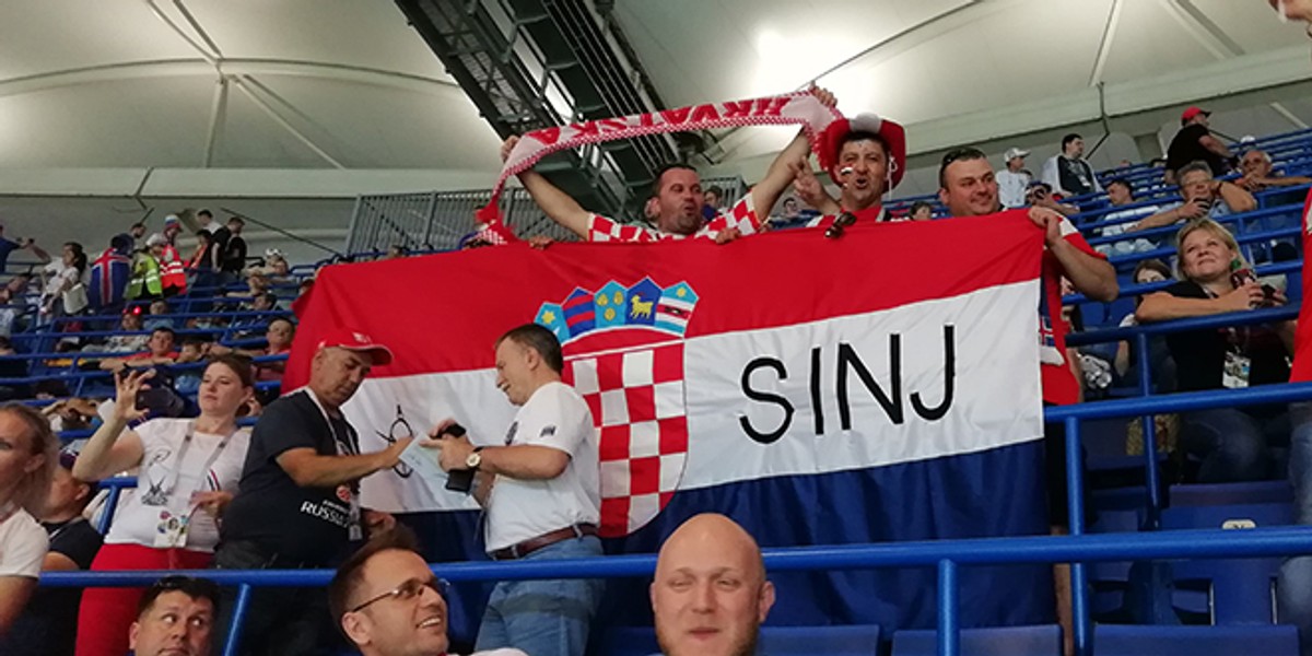 Sinjani doživjeli neugodnost u Rostovu, redari im bez objašnjenja oduzeli hrvatsku zastavu