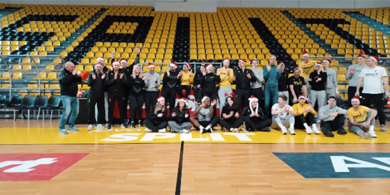 VIDEO: Pogledajte božićnu čestitku KK Splita