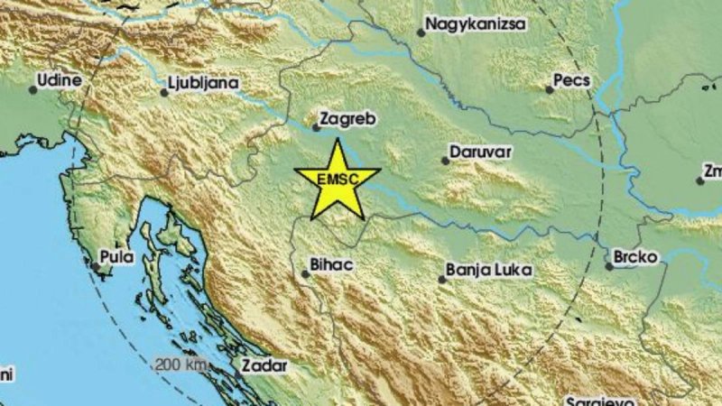 Umjeren potres kod Petrinje: 'Cijela kuća se stresla, fuj koji osjećaj'