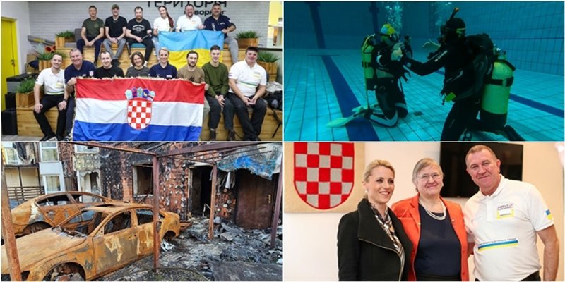FOTOGALERIJA Hrvatski veterani pomažu ukrajinskim veteranima u resocijalizaciji